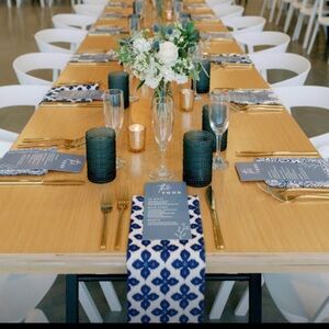 Variety of blue napkins- wedding & events - see listing for pricing
